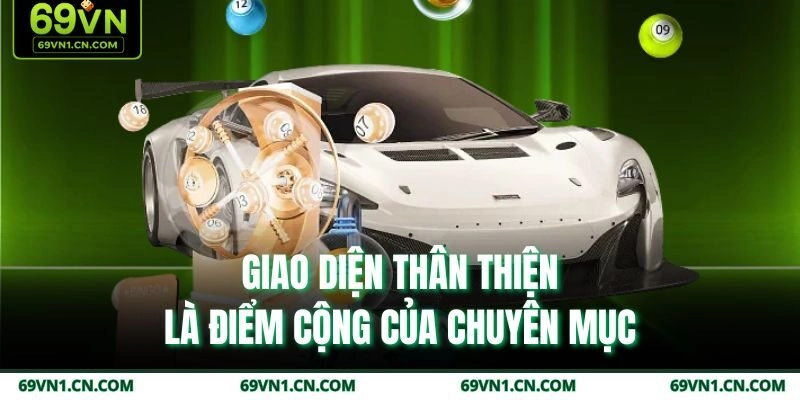 Giao diện thân thiện là điểm cộng của chuyên mục  Giao diện thân thiện là điểm cộng của chuyên mục
